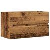 Skříňka pod umyvadlo old wood 90x38,5x45 cm kompozitní dřevo 856249