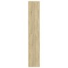 Knihovna dub sonoma 100 x 33 x 187,5 cm kompozitní dřevo 3309377