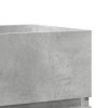 Skříňka pod umyvadlo betonově šedá 41 x 38,5 x 45 cm kompozit 856237