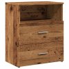 Noční stolky 2 ks old wood 50 x 32 x 60 cm kompozitní dřevo 856565