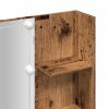 Toaletní stolek s LED old wood 60 x 40 x 140 cm 856999