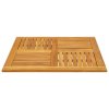 Stolní deska 90 x 90 x 2,2 cm čtvercová masivní akáciové dřevo 4004257