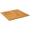 Stolní deska 90 x 90 x 2,2 cm čtvercová masivní akáciové dřevo 4004257