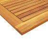 Stolní deska 90 x 90 x 2,2 cm čtvercová masivní akáciové dřevo 4004257