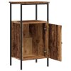 Noční stolek old wood 41 x 31 x 80 cm kompozitní dřevo 857246