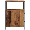 Noční stolky 2 ks old wood 34 x 35,5 x 50 cm kompozitní dřevo 857259