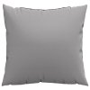 Polštáře na pohovku 4 ks šedé 60 x 60 cm textil 360404