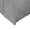 Polštáře na pohovku 4 ks šedé 60 x 60 cm textil 360404