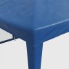 Party stan s 12 síťovanými bočnicemi modrý 8 x 4 m HDPE 4010072