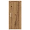 Botníky 2 ks dub artisan 32 x 35 x 70 cm kompozitní dřevo 856707