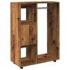 Šatní skříň old wood 80 x 40 x 110 cm kompozitní dřevo 856668