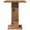 Bistro stolek old wood 60 x 60 x 75 cm kompozitní dřevo 856022