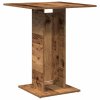 Bistro stolek old wood 60 x 60 x 75 cm kompozitní dřevo 856022