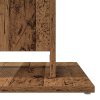 Bistro stolek old wood 60 x 60 x 75 cm kompozitní dřevo 856022