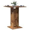 Bistro stolek old wood 60 x 60 x 75 cm kompozitní dřevo 856022