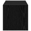Věšák na boty stohovatelný černý dub 60x30x30,5 cm 858859