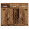Příborník old wood 91x28x75 cm kompozitní dřevo 855894
