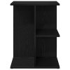 Noční stolky 2 ks černý dub 46,5x29x61 cm kompozitní dřevo 858653