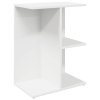 Noční stolky 2 ks bílý 46,5x29x61 cm kompozitní dřevo 858651