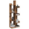Knihovna starého dřeva 48 x 25,5 x 140 cm dřevotříska 856694