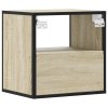 Nástěnné noční stolky 2 ks dub sonoma 40x31x39,5 cm 848737
