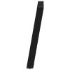 Nohy k jídelnímu stolu ve tvaru U, 2 ks, černé, 90 x (72-73) cm, ocel 4012800