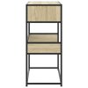 Konzolový stolek dub sonoma 90x35x80 cm kompozitní dřevo 849170