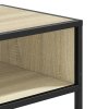 Konzolový stolek dub sonoma 90x35x80 cm kompozitní dřevo 849170