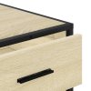 Komoda se zásuvkami sonoma dub 70x41x70 cm kompozitní dřevo 849080