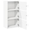 Knihovna bílá 40x24x77 cm kompozitní dřevo 860364