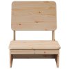 Zahradní židle 2 ks 60x64x70,5 cm masivní borové dřevo 859312