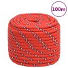 Lodní lano červené 16 mm 100 m polypropylen 152415