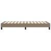 Rám postele s boxspringem taupe 80x200 cm textil 3120472