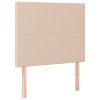 Rám postele s čelem cappuccino 120x200 cm umělá kůže 3125444