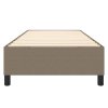 Rám postele s boxspringem taupe 90x190 cm textil 3120826