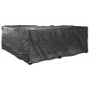 Plachty na zahradní nábytek tvar L 2 ks 12 oček 185x185x70 cm 3155368