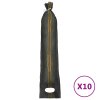 Pytle na písek 10 ks tmavě zelené 103 x 25 cm HDPE 154881