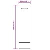 Pytle na písek 10 ks tmavě zelené 103 x 25 cm HDPE 154881
