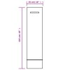 Pytle na písek 50 ks tmavě zelené 103 x 25 cm HDPE 154883