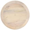 Odkládací stolek Ø 50 x 55 cm masivní mangovníkové dřevo 320599