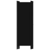 6dílný paraván černý 300 x 180 cm 320730