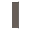 vidaXL 4dílný paraván antracitový 200x220 cm textil 350200