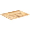 Stolní deska masivní mangovníkové dřevo 25–27 mm 90 x 70 cm 286029