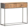 Konzolový stolek 90 x 30 x 75 cm masivní recyklované dřevo 286531