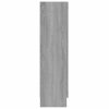 Vitrína šedá sonoma 82,5 x 30,5 x 115 cm kompozitní dřevo 815619