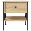 Noční stolky 2 ks dub sonoma 40 x 42 x 45 cm kompozitní dřevo 825956