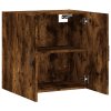 Nástěnná skříňka kouřový dub 60 x 31 x 60 cm kompozitní dřevo 829977