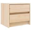 Noční stolky 2 ks 40 x 31 x 35,5 cm masivní borové dřevo 836136