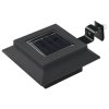 Zahradní solární lampy 6 ks LED čtvercové 12 cm černé 44468