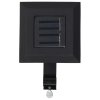 Zahradní solární lampy 6 ks LED čtvercové 12 cm černé 44468